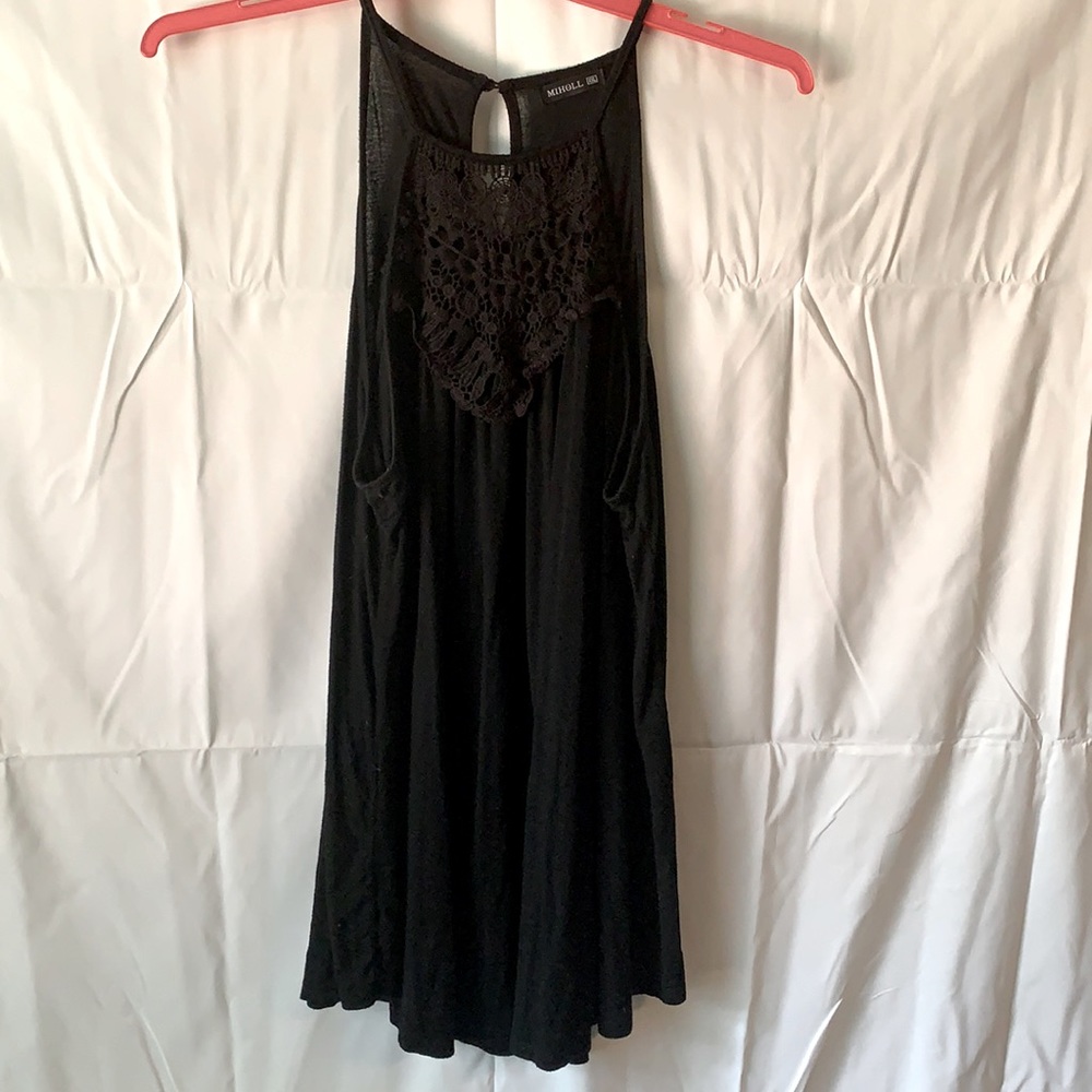 Miholl XXL High neck Swing Tunic Tank